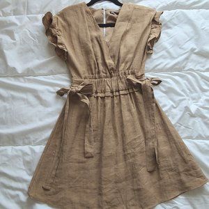 Zara open-back dress